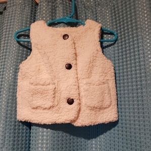 3 for $15****0-3 Old Navy Fuzzy Vest